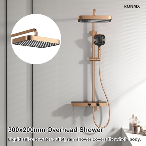 Ensemble de douche cascade idéal pour la rénovation de salle de bain