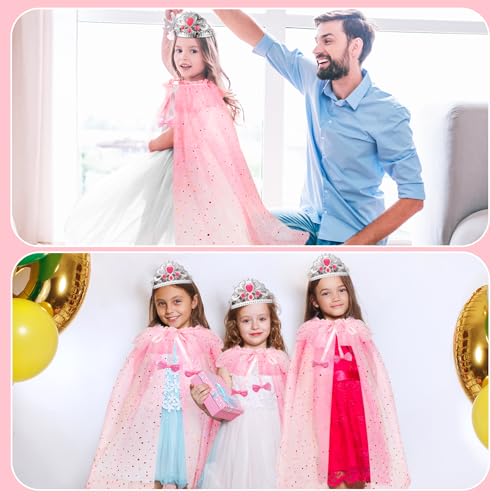 Disfraz Princesa Niñas 10 Piezas con Capa y Accesorios miniatura 7