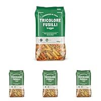 by Amazon Tricolore Fusilli, 500g (Packung mit 4)
