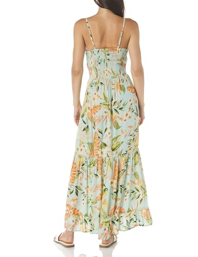Image of Angie Women's Angie Women's Floral Maxi Dress with Cutout
