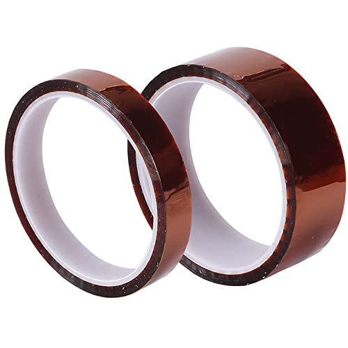 Image of 2Pcs 30mm High-Temperature Resistant Brown Tape Insulating Tape for High-Power Drive Power Supply for Heat Transfer,Adhesive Transfer Tape
