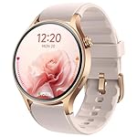 aeac Smart Watch for Women, AMOLED Ultra-Clear Screen Activity Trackers with Heart Rate/Sleep/SpO2 Monitor, Smartwatch for iPhone/Samsung/Android, 110+ Sport Modes Waterproof Fitness Reloj Inteligente