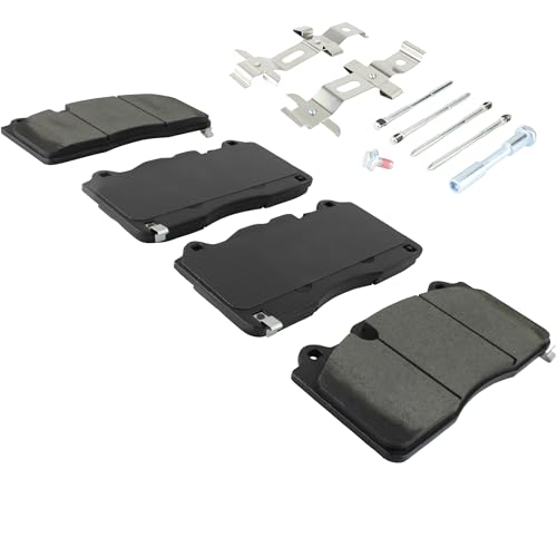 Image of QUALITY-BUILT Front Semi-Metallic Brake Pads, Premium 1001-1835M, Compatible with 2016-2024 Cadillac /Chevrolet (Camaro,CTS)