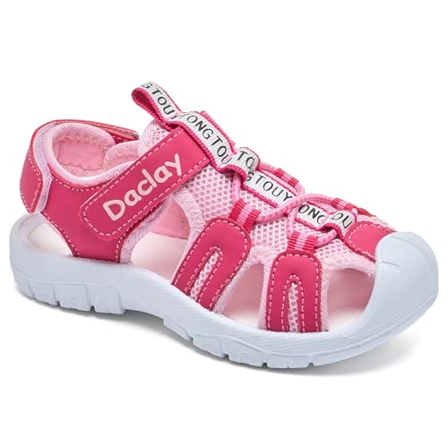 Daclay Boys' Casual Sports Kids Sandals Breathable Lightweight Fashionable Children's Outdoor Girl Kid