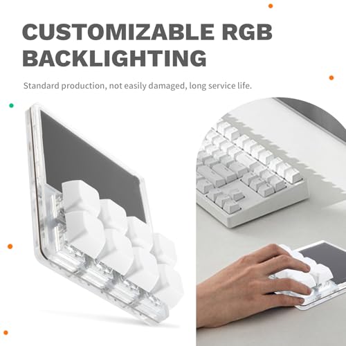 Clavier Macro LCD 3,5 Pouces Programmable 8 Touches RGB USB