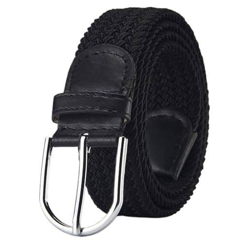 Women's Braided Adjustable Belts Casual Belt Buckle Autumn Date D Ring Holeless Holiday Braid Belt