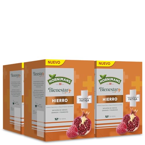 Hornimans Infusión Bienestar con Hierro | 60 Bolsitas