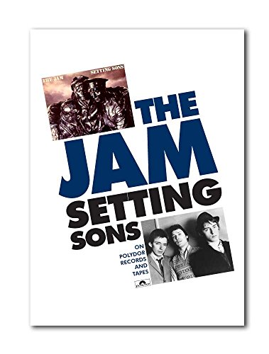 Image of Libretto Designs THE JAM SETTING SONS Album Art Print A3 Promo Poster