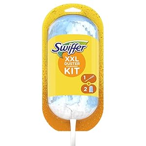 Swiffer Duster XXL Kit Inclusief 1 Handvat En 2 Duster Navullingen, Vangt En Houdt Tot 3 Keer Meer Stof En Haar Vast Dan…