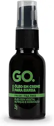 GO. Man Go Óleo Em Creme Para Barba Tea Tree 25Ml Gocqo