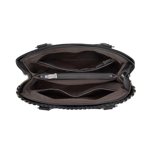 Image of Trinity Ranch Tote Bag for Women Western Purse Floral Tooled Concho Collection