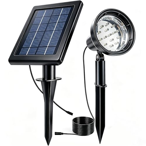 SUNLONG-Solar-Spot-Lights-Outdoor-Waterproof-for-Flag-Landscape-164Ft-Wire SUNLONG Solar Spot Lights Outdoor Waterproof for Flag Landscape 16.4Ft Wire - Image 1