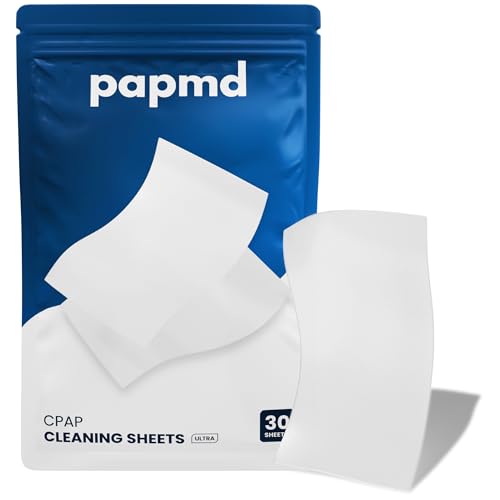 CPAP Cleaning Sheets Ultra - for Heavy Buildup & Stubborn Residue on Mask Tubing & Chamber | Dissolvable CPAP Cleaning Supplies Unscented Soak & Rinse No Scrubbing No Residue 30 PCS
