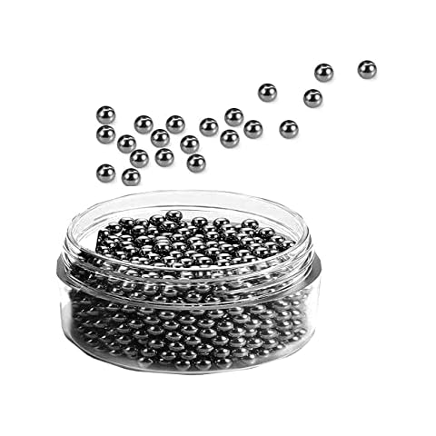 Paint Agitator Balls for Model Acrylic Paint Set, 120 Pcs Model Paint Mixer, Stainless Steel Paint Mixing Balls, 5.5mm/0.22inch Cover