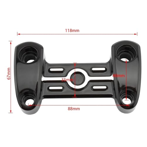 Rehausseurs de guidon moto R NineT Pure Scrambler pontets alu 2020
