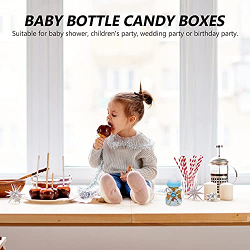 VOSAREA 12Pcs Mini Candy Baby Alimentador De Garrafa Fillable Estilo Doces Chocolates Caso Titular C