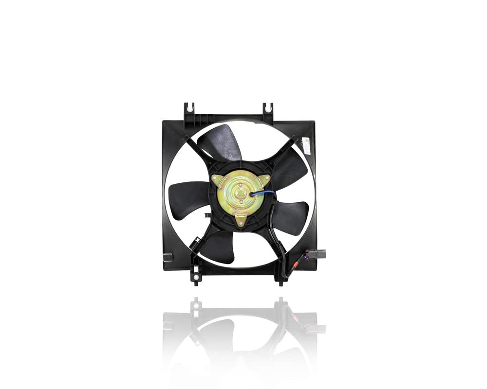 A-C Condenser Fan Assembly - Pacific Best Inc. Compatible/Replacement for '05-09 Subaru Legacy/Outback 4-Cylinder with Turbo - Right Hand Passenger - 73311AG01A
