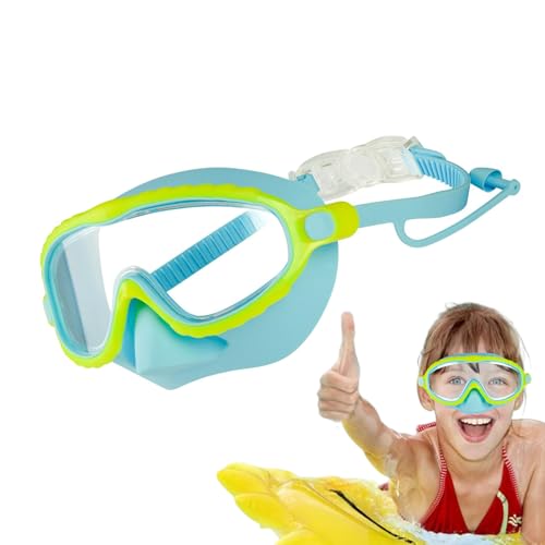 Gafas de buceo para niños: gafas de esnórquel antivaho, diseño sin fugas con visión clara, equipo impermeable con ajuste cómodo, accesorio de natación, material duradero para actividades infantiles en