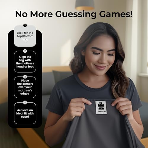 Utopia Bedding Queen Fitted Sheet - Bottom Sheet - Deep Pocket - Soft Microfiber - Shrinkage and Fade Resistant - Easy Care -1 Fitted Sheet Only (Grey) - 4