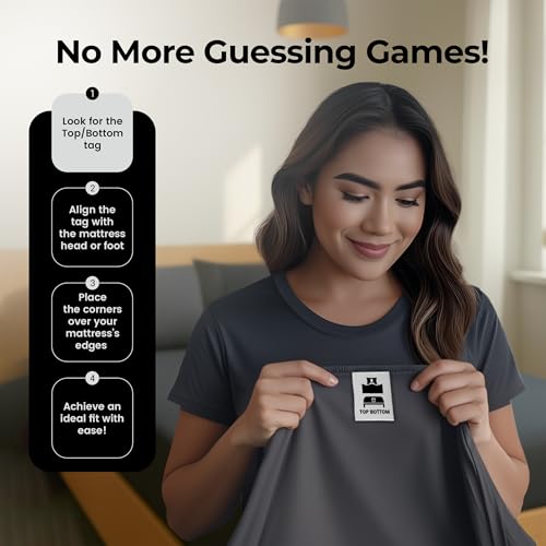 Utopia Bedding Queen Fitted Sheet - Bottom Sheet - Deep Pocket - Soft Microfiber - Shrinkage and Fade Resistant - Easy Care -1 Fitted Sheet Only (Grey) - Image 6