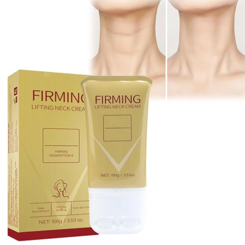 Genérico Crema Reafirmante para Cuello Para Piel Crepe 100g Crema Hidratante y Lifting para el Cuidado Corporal y Confort Lociones Reafirmantes Cosméticas Para Arrugas Líneas de Expresión y Papada (1)