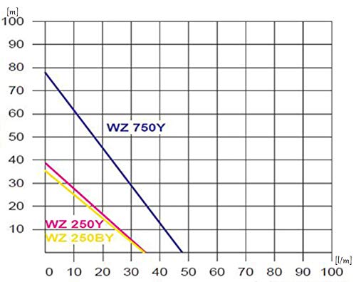 Pompa ogrodowa do studni 250 W 35l/min pompa wody powierzchniowej, jednostka sterująca PROTON