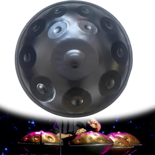 Instrumento Handpan de Acero TOCTUS 22 Pulgadas 12 Notas miniatura 1