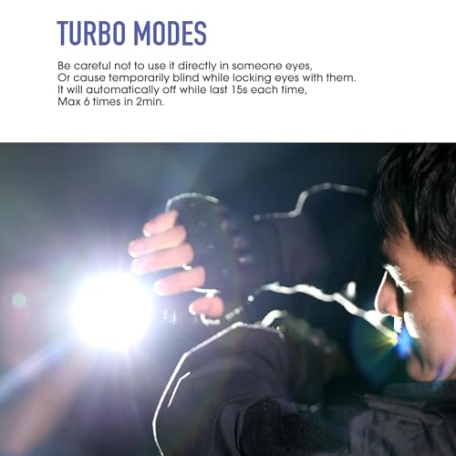 Lampe torche EDC bouton stroboscopique tactique pour sécurité et panne
