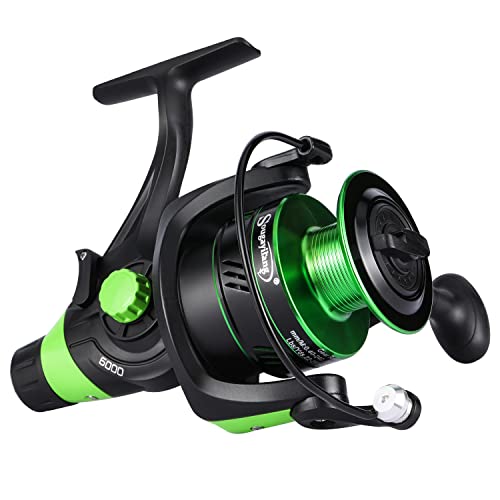 Sougayilang Carp Fishing Reels, Carp Fishing Reel, 13+1BB Spinning Reels, Bait Reels, Soft and Powerful Fishing Reel - Image 2