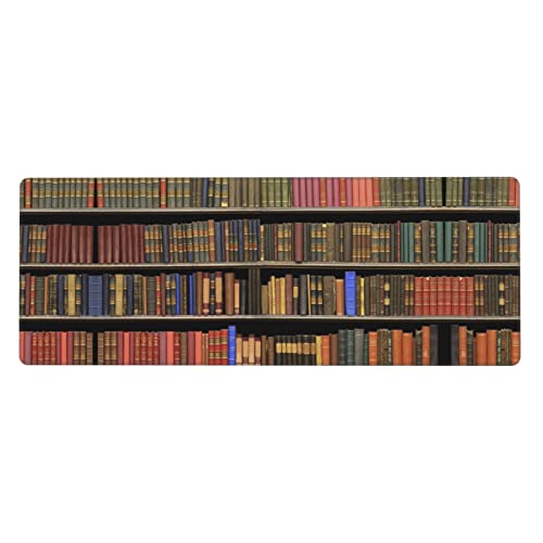 Grand tapis de souris bibliothèque pour décorer votre bureau à la maison