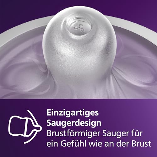 Philips Avent Babyflaschen Natural Response – 3x Babyflaschen, 260 ml, für Neugeborene ab 1 Monat, BPA-frei (Modell SCY903/03) - View 7
