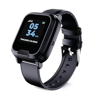 Medical Alert Smartwatch System | Wearable Help Button | Waterproof | GPS Location Tracker | 24/7 Emergency Assistance | Heart Rate Monitor | No Cellular Contract Required | Optional Fall Detection