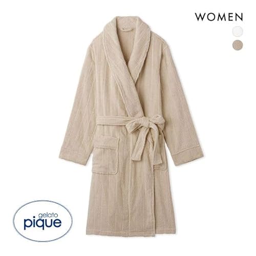 gelatopique（ジェラートピケ）『タオルバスローブ』