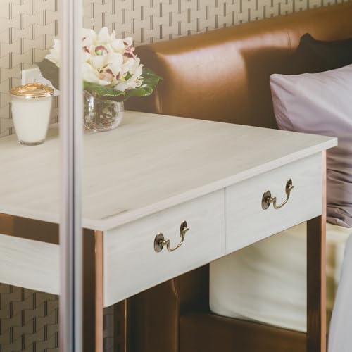 T Tulead Drop Bail Handle Pulls 3.35-Inch Hole Center Drawer Pulls Handles Antique Bronze Cabinet Handles Zinc Alloy Furniture Door Pull 4PCS with Screws - Image 7