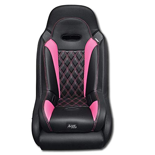 (Pink) UTV/SxS Insert Seat for Kids Fits Stock and aftermarket seats