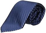Calvin Klein Men's Etched Windowpane A Tie, Navy, Regular