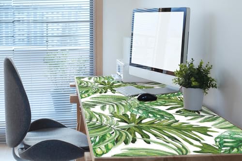Sous-main de bureau antidérapant grand format en vinyle de protection