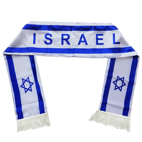 Vibrant Color Trendy Israeli Scarf Perfect Winter Adult Unisex Windproof Scarf Enhances Look Suitable For Any Occasion Israel