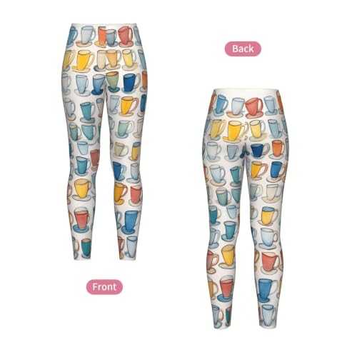 Leggings elásticos cómodos de teteras que nunca se transparentan 5