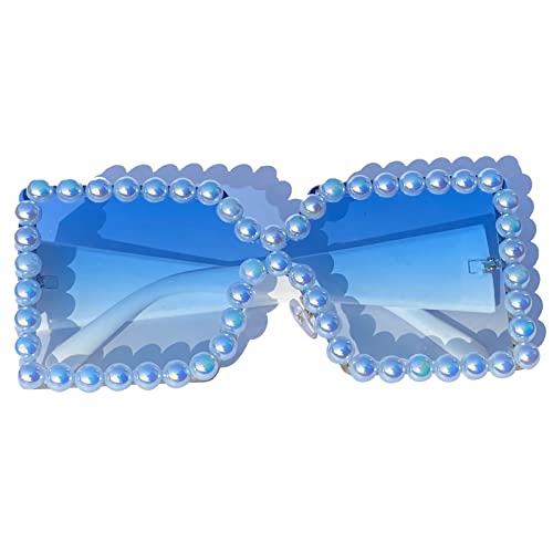 Image of mincl /Oversized Shield Sunglasses Woman 2019 Fashion Luxury Shades UV400 Vintage Flat Top Futuristic Sunglasses