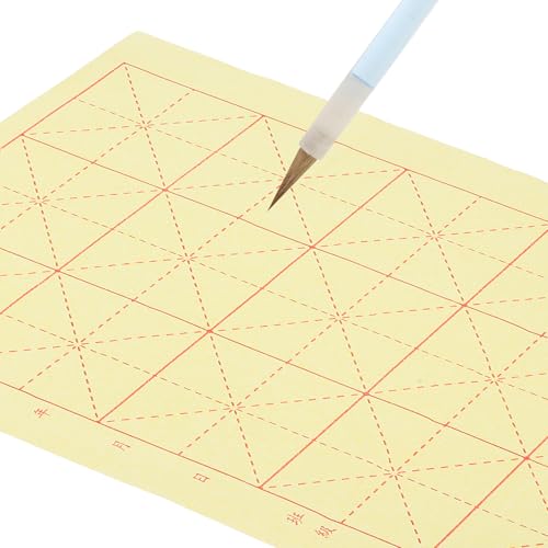Papel de arroz chino con cuadrícula TOKIDNY 200 hojas para caligrafía en casa 3