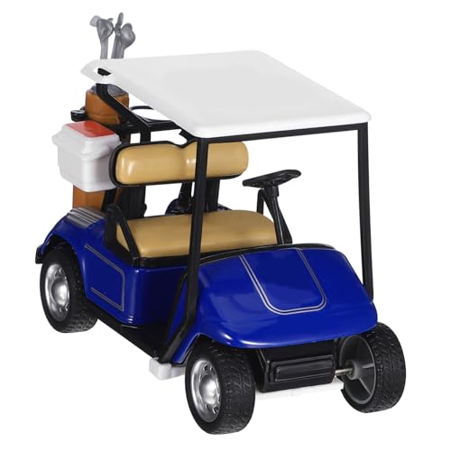 ibasenice Scale Golf Cart Statue for Tabletop Decor Sturdy Golf Cart Ornament for Office Bedroom Dorm Unique and Elegant Design