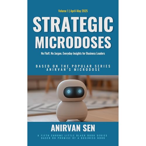 Strategic Microdose Volume 1 May'25 Audiolibro Por Anirvan Sen arte de portada
