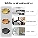 Stainless Steel Trash Grommet Countertop Built-in Trash Bin Balance Flap Cover Round Trash Cans Lids, Recessed Counter Top Cover(Brass)