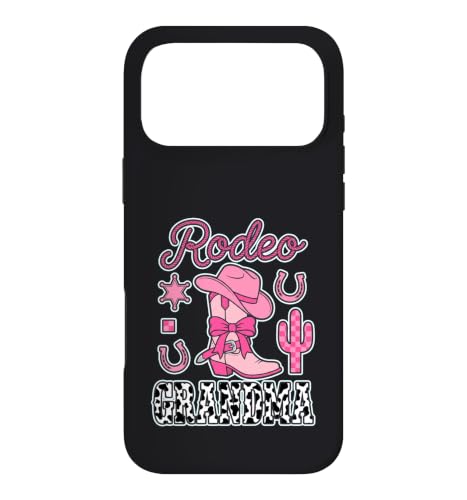 Rodeo Grandma �s���N �J�E�K�[�� �u�[�c �E�G�X�^�� ������A�[�g �X�}�z�P�[�X iPhone 17 Pro Max �p
