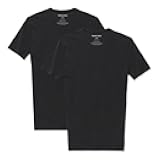 Men's Cotton Basics Undershirt - Stay Tuck Design - Soft Slim Fit Comfortable Undershirt