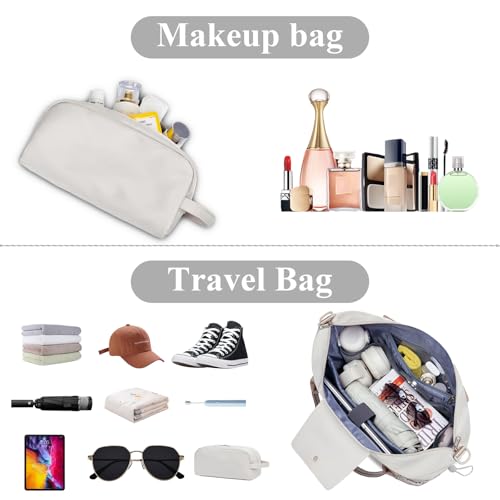 LEDAOU Women's Sports Travel Gym Work Tote Bag, Black, 36.5cm*41cm*18cm3