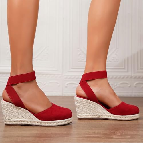 Wedges plateforme décontracté au style bohème pour les vacances - 7