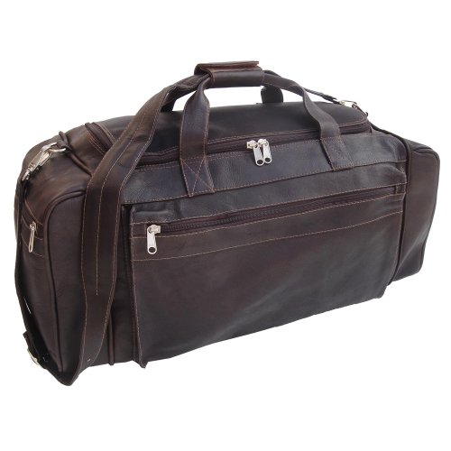 Large Duffel Bag, Chocolate, One Size3