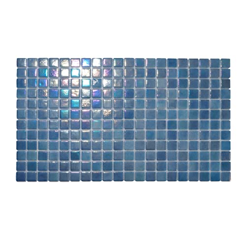 The Tile Doctor Recycled Glass Tile for Kitchen Backsplash, Bathroom
